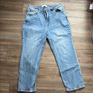 Abercrombie & Fitch High Rise Blue Jeans